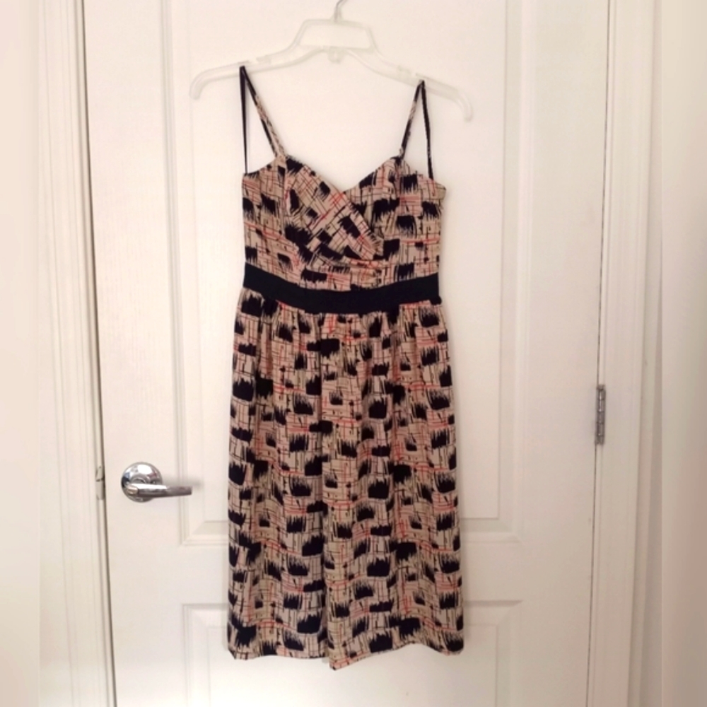 Anthropologie brand silk dress